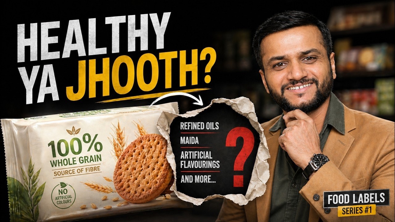 Healthy Biscuit or Marketing Trap? | How to Read Ingredient Lists? | Food Labels Series #1