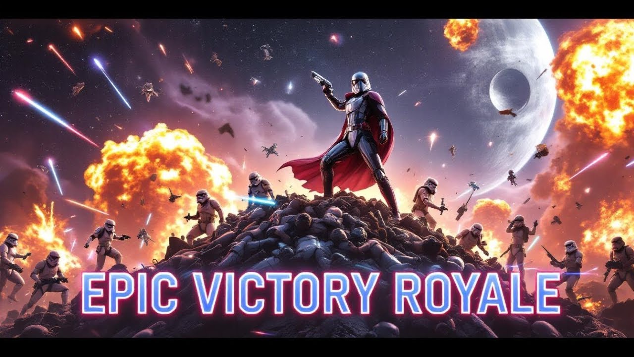 Epic Victory Royale as Captain Phasma! 🌌 (Star Wars Fortnite)