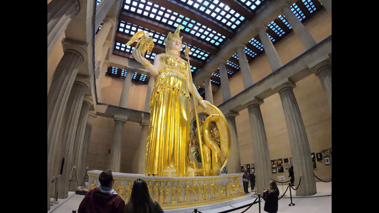 INSIDE the Parthenon & the Centennial Park