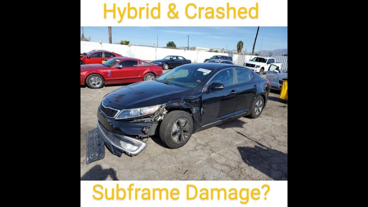 Rebuilding a Wrecked How We Restore 2012 Kia Optima Hybrid