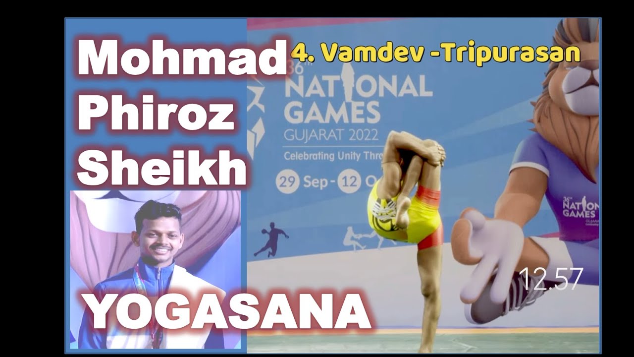 Mohd. Firoz Sheikh WON Hearts and Medal In Yogasana Competition