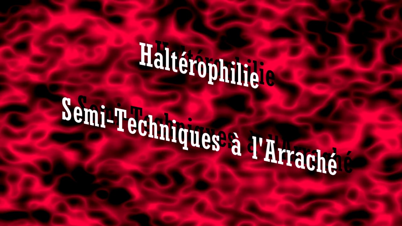 Haltérophilie: Semi Techniques à l'Arraché ! / Olympic Weightlifting training