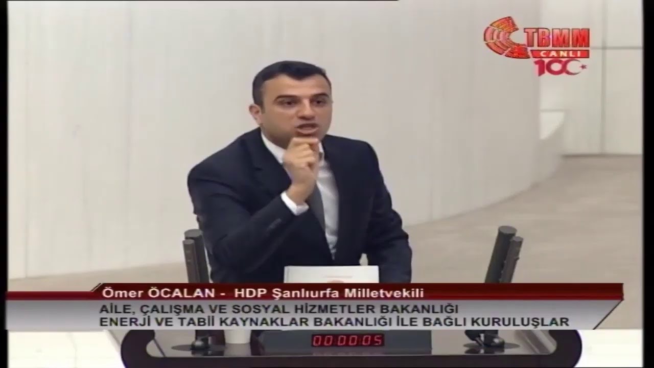Milletvekilimiz Ömer Öcalan, TBMM’de Enerji ve Tabii Kaynaklar Bakanlığı bütçesi üzerine konuşuyor.