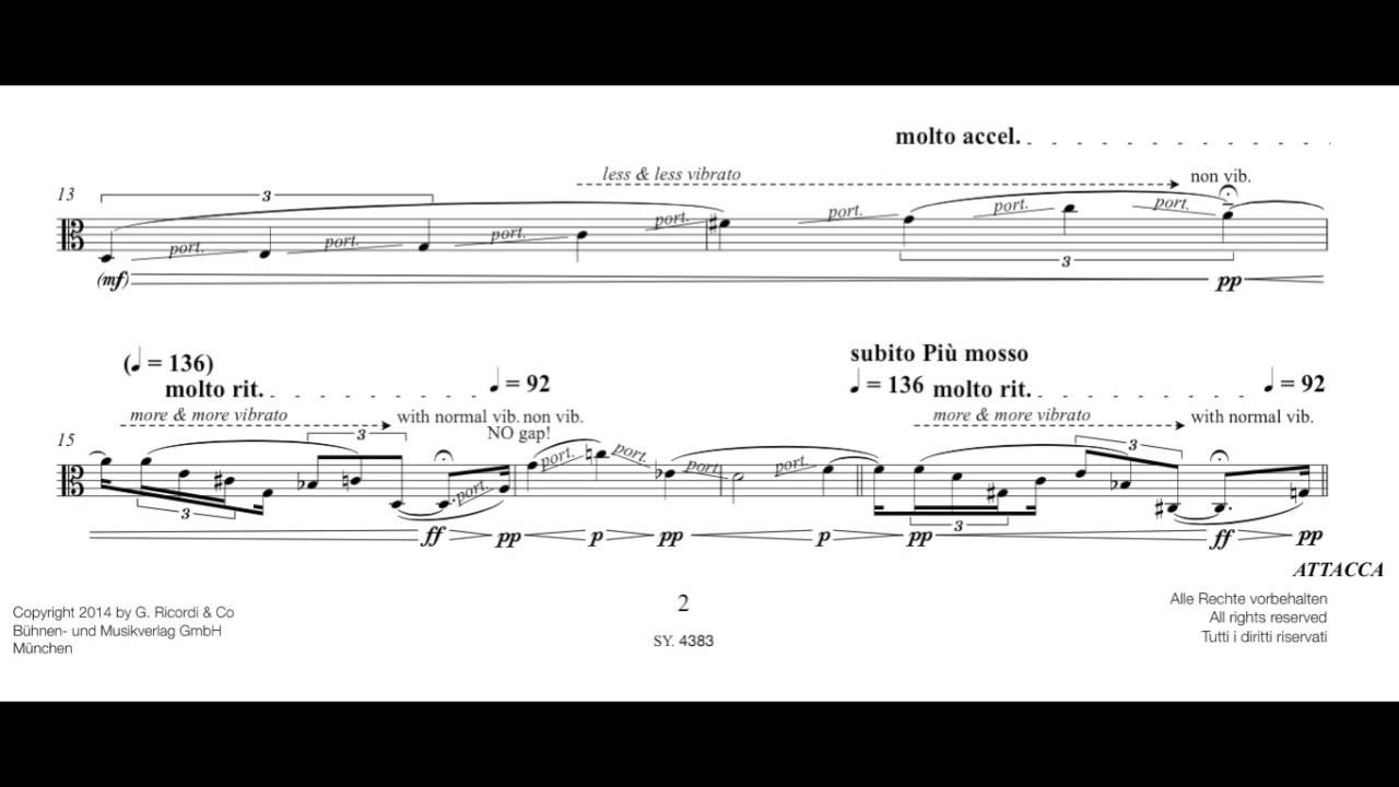 Engraving for viola - Dai FUJIKURA