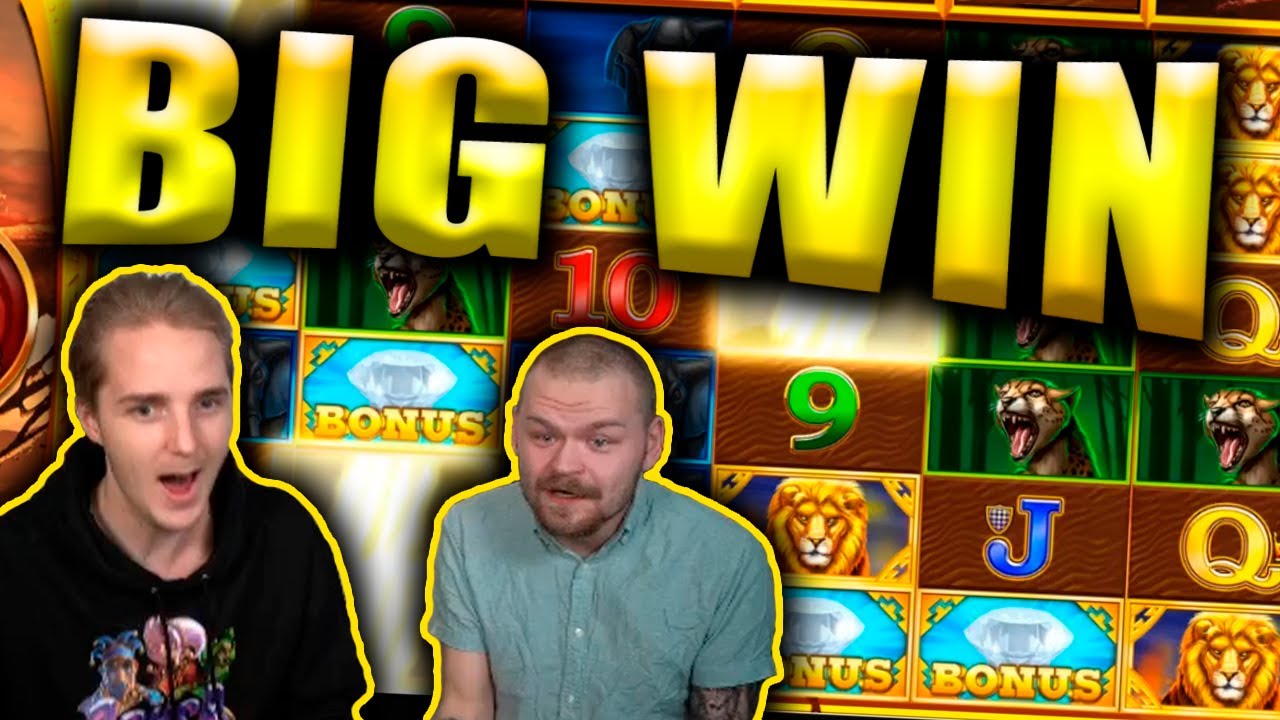 BIG WIN on SAFARI GOLD MEGAWAYS Slot