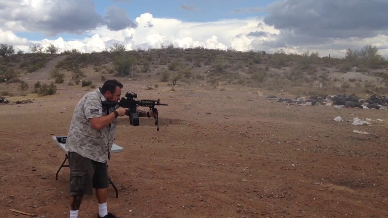 George from Battle Tested 200 rounds thru the full auto beltfed. 5.56
