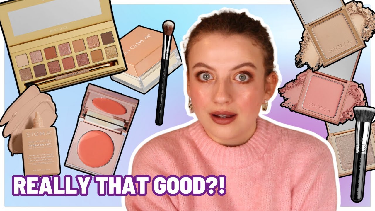 НАКОНЕЦ-ТО ПОПРОБУЮ SIGMA BEAUTY ПОСЛЕ ВСЕХ ЭТИХ ЛЕТ / ПРОТЕСТИРОВАНО ВСЕ ЛИЦО SIGMA BEAUTY!