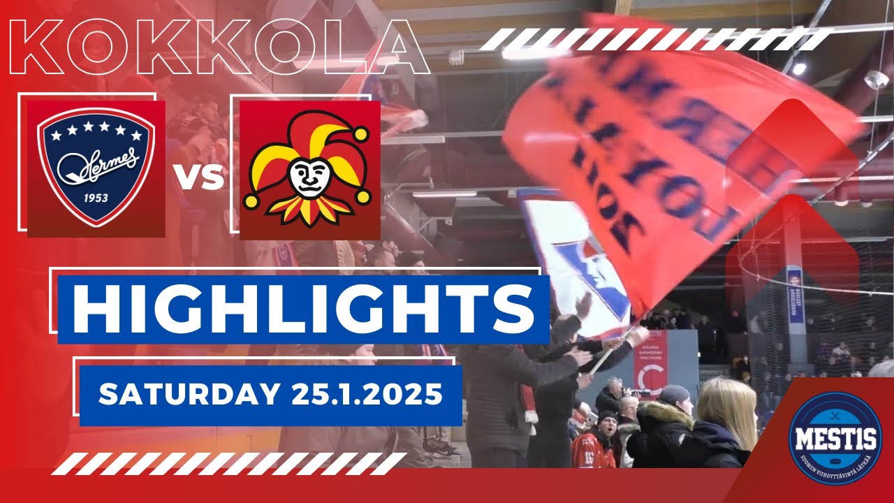 Hermes - Jokerit la 25.1.2025 | Maalikooste