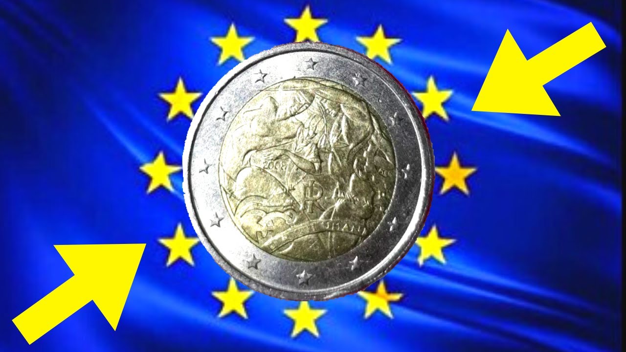 MONETE COMMEMORATIVE da 2 EURO ITALIANE RARE di VALORE 2008 - 2015