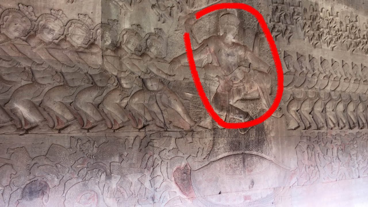 Khmer Legend, The History Of Apsara & Goddess Fighting For Holy Water