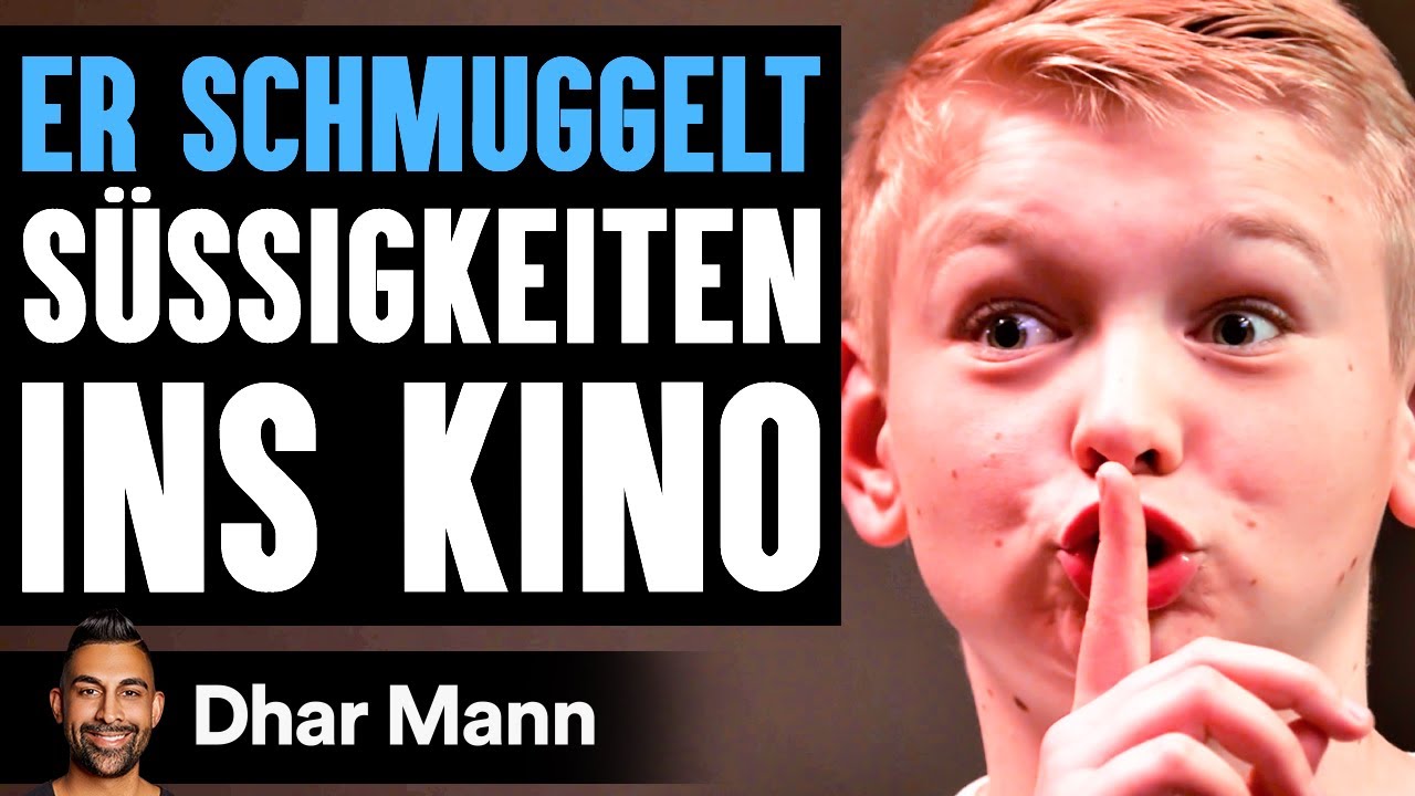 ER SCHMUGGELT Süssigkeiten Ins Kino | Dhar Mann