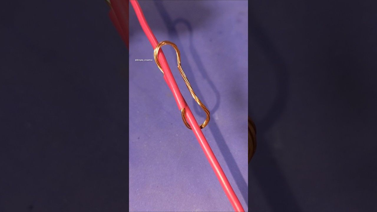 Great Tricks from a Veteran Electrician on Twisting Stranded Wires #electrician #wire #tips