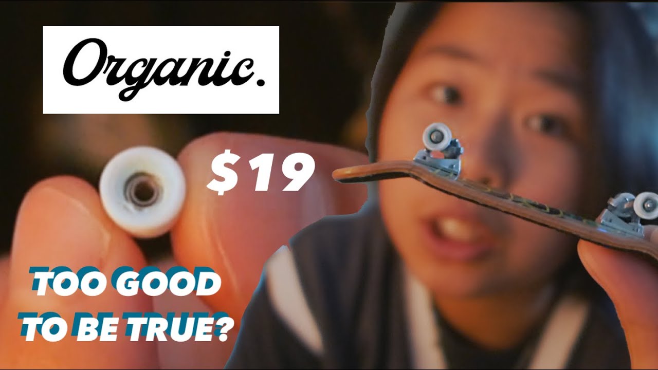Organic Fingerboard Wheels | Unboxing + Review