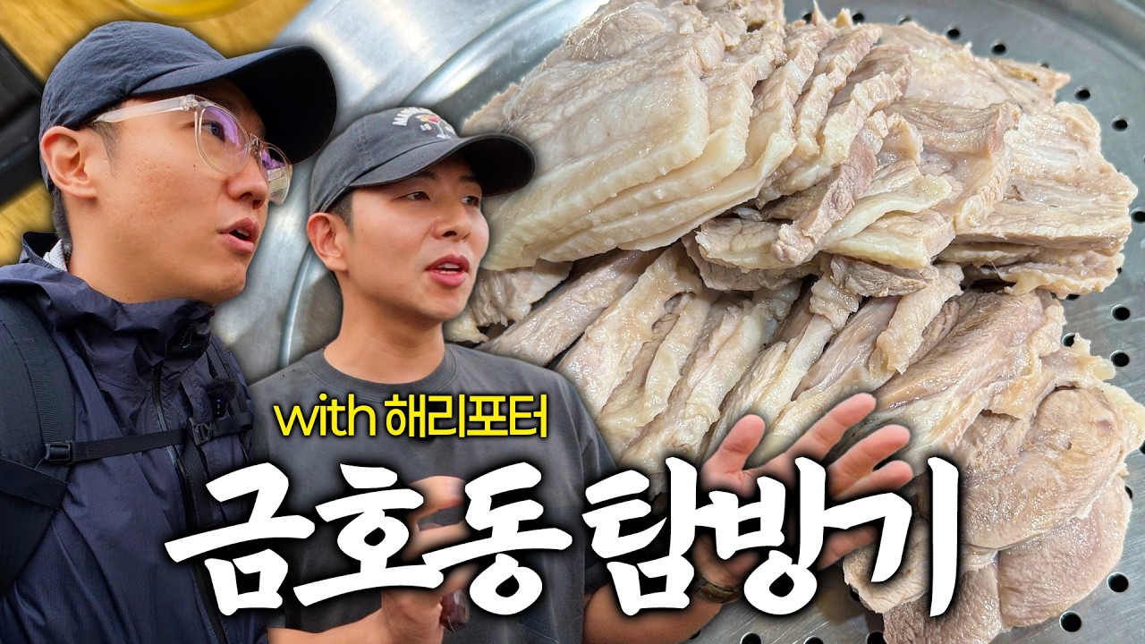 릴스 1황 해리포터가 안내하는 금호동 맛집 순회
