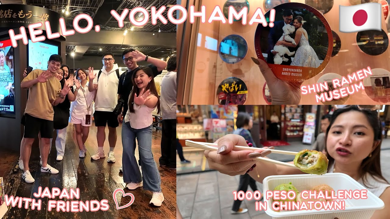 DAY TOUR IN YOKOHAMA, JAPAN 🇯🇵 (SHIN RAMEN MUSEUM & CHINATOWN) I JOYCE YABUT - BARTOLOME