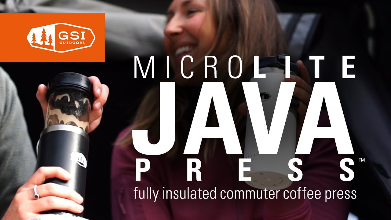 Microlite Javapress - Insulated French Press Mug | GSI Outdoors
