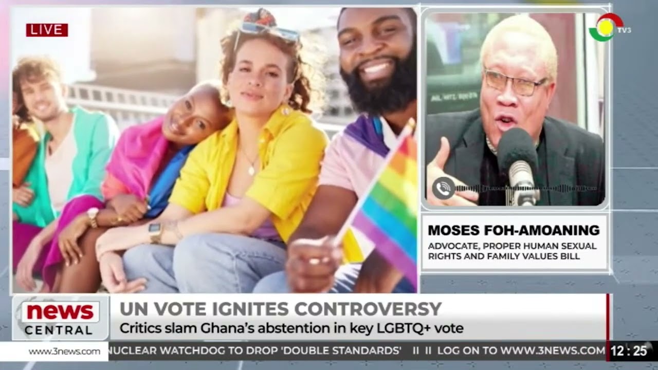 Foh-Amoaning Slams Gov’t for Abstaining from LGBTQ+ Vote