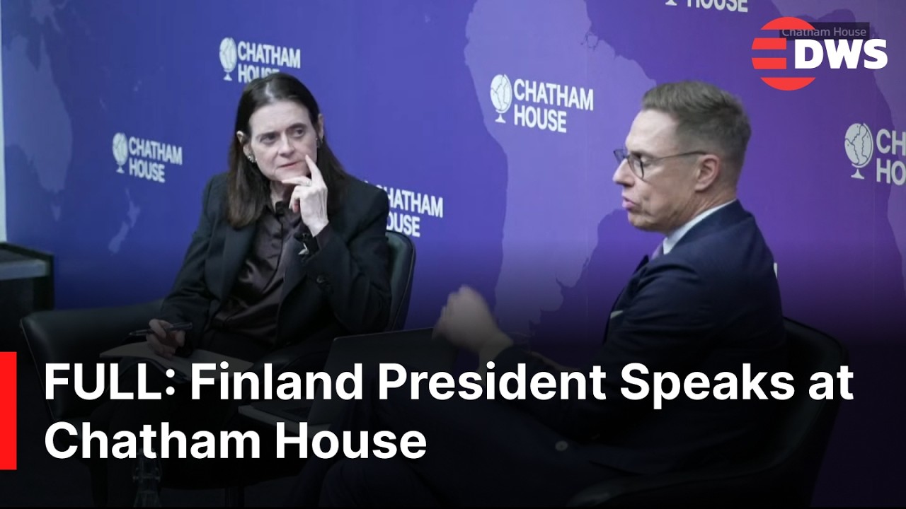 FULL DEBATE: Finland President on Trump, Iran War, Ukraine, Russia, Brexit at Chatham House | AC1G