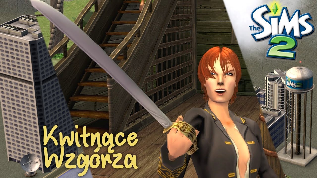Kamienny Potok i Piractwo | Sims 2 Kwitnące Wzgórza #1