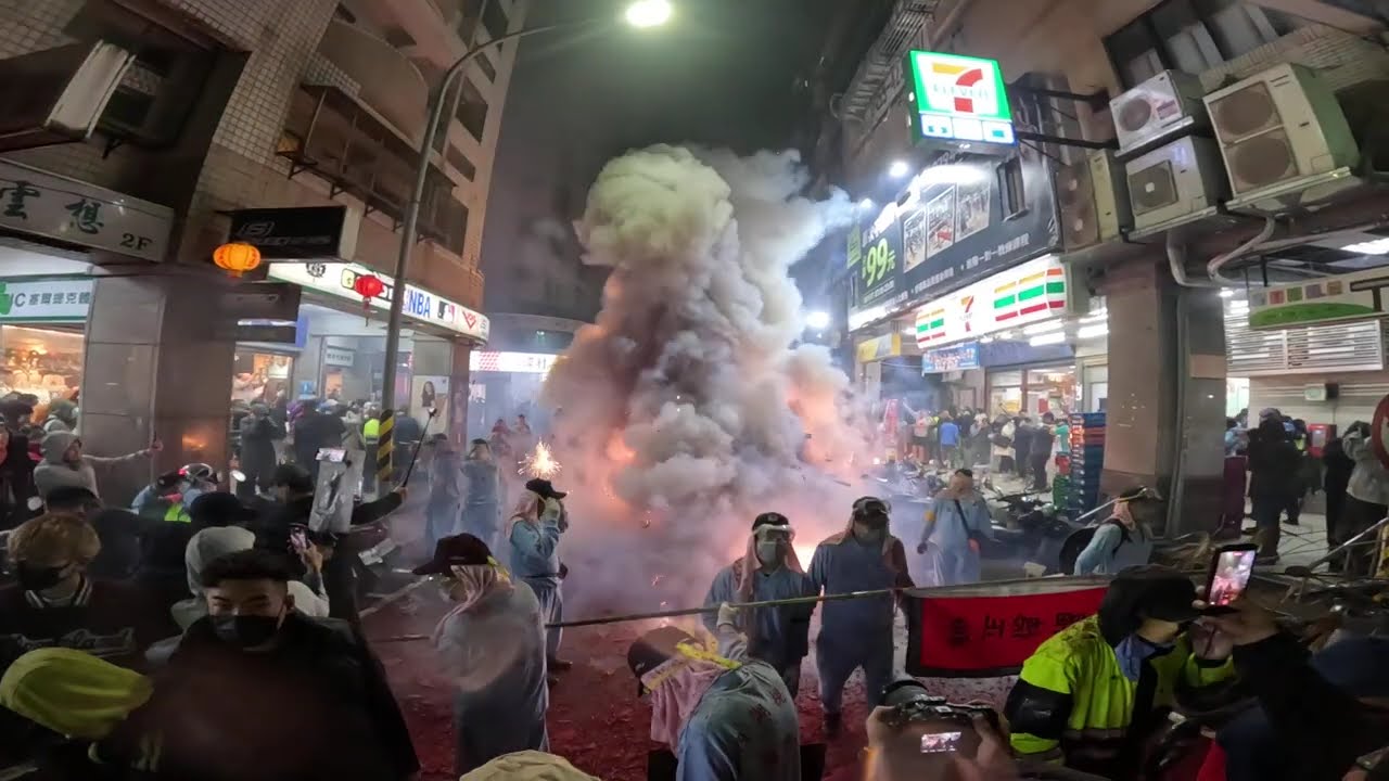 元宵節 夜弄土地公 內湖梘頭福德祠  3/3