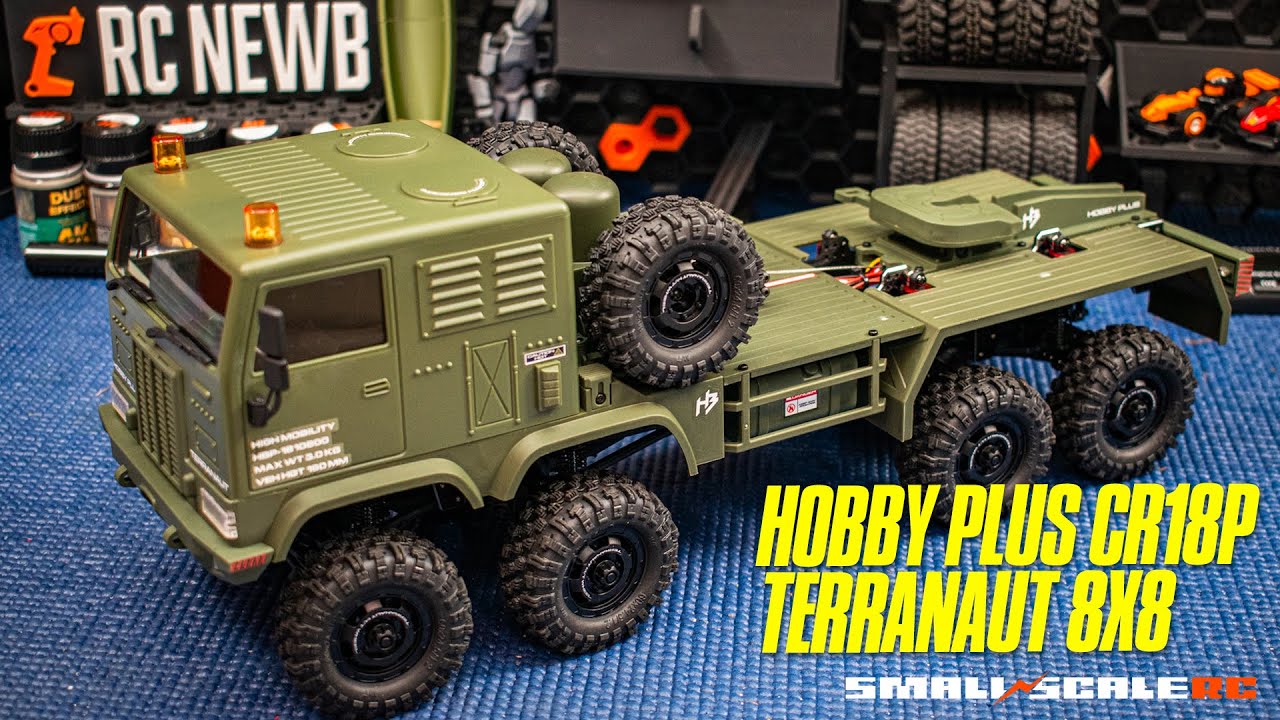 Первый взгляд на Hobby Plus CR18P Terranaut 8x8