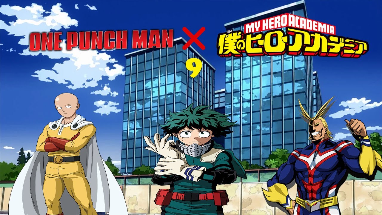 Saitama en Boku no Hero Academia capitulo 9