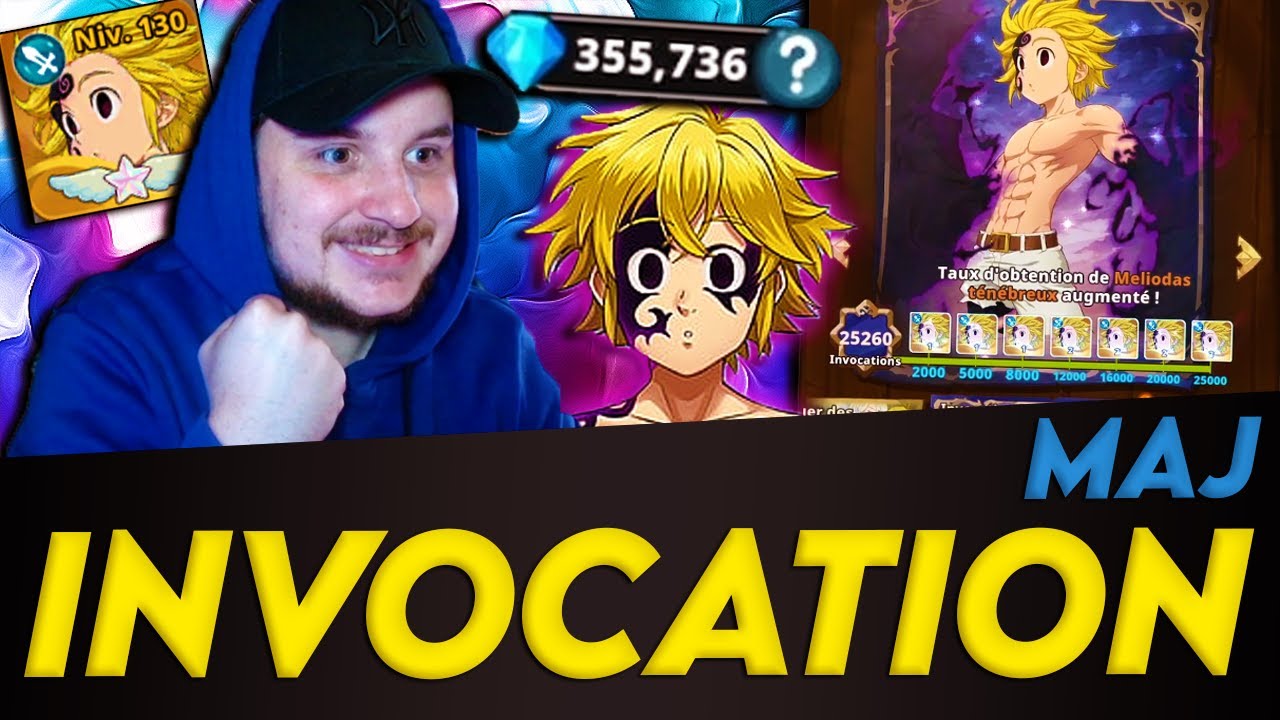 250 000 DIAMANTS INVOCATION MELIODAS TÉNÉBREUX - 7DS IDLE