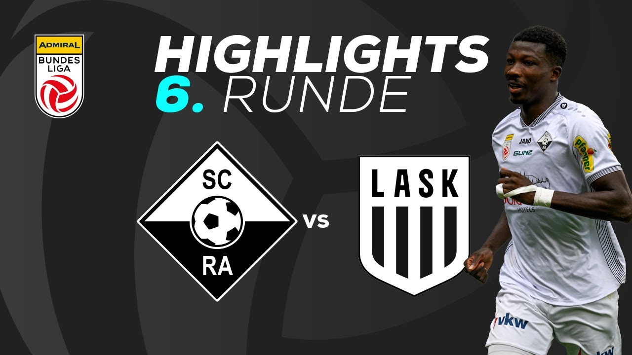 SCR Altach - LASK 6. Runde ADMIRAL Bundesliga 2025/26