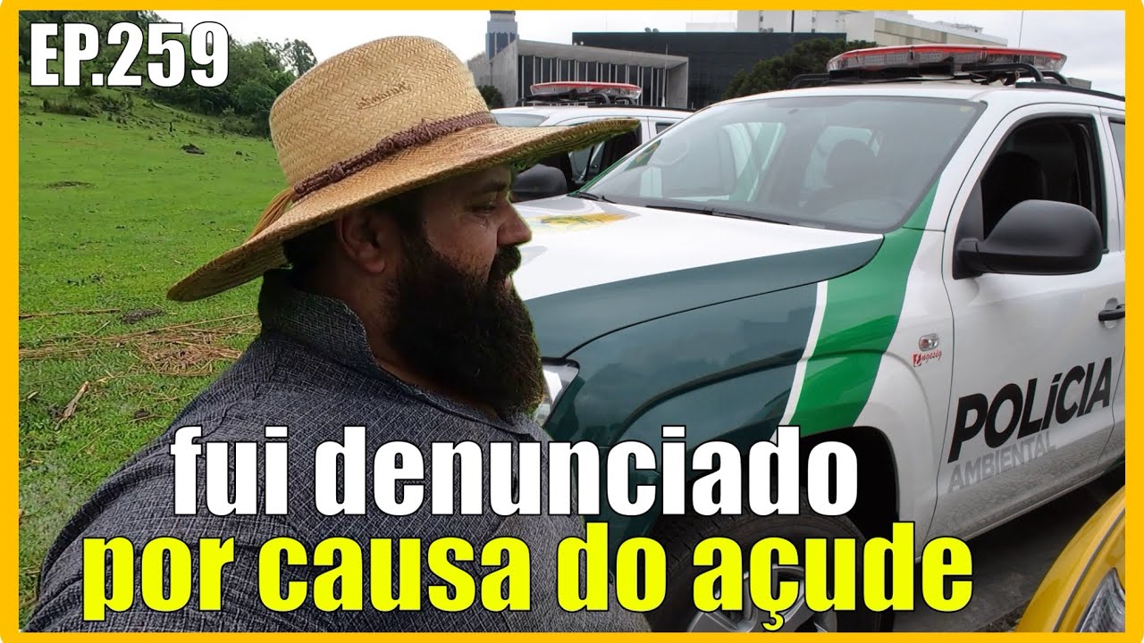 açude encheu com a chuva? fui denunciado no IBAMA