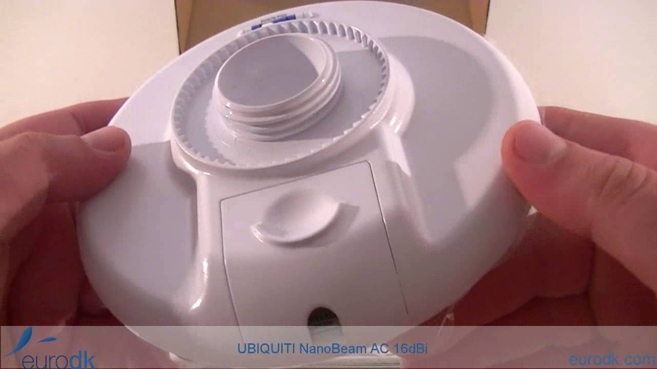 Ubiquiti NanoBeam AC 16dBi UNBOXING & SPECIFICATIONS HD