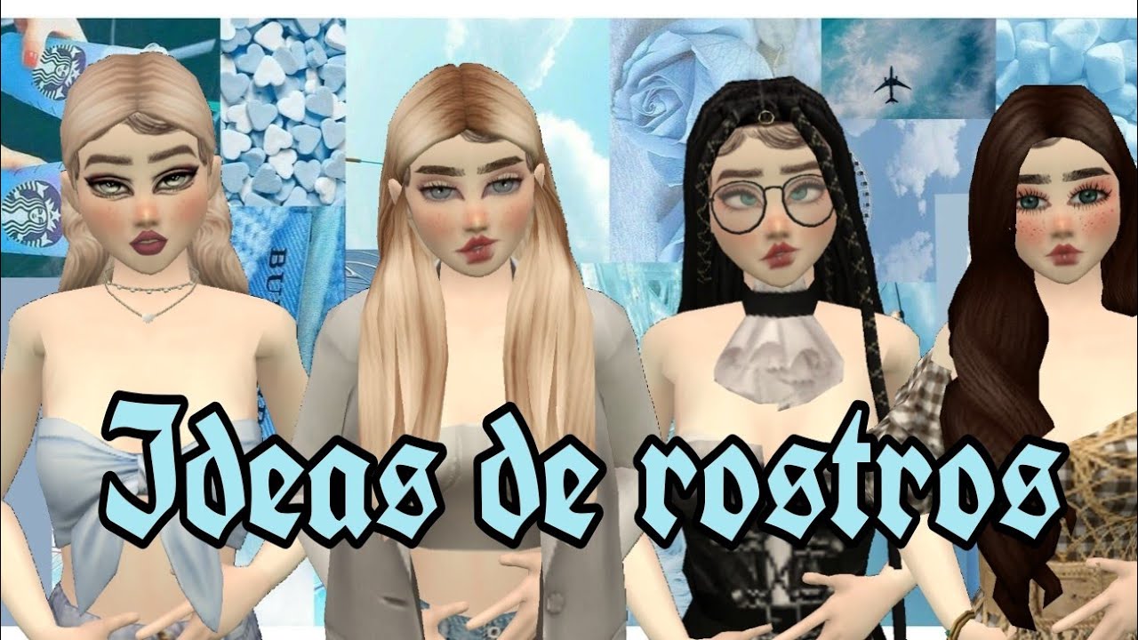 💞🌌IDEAS de ROSTROS ESTILO SOFT GIRL PT-2/Avakin Life/2021