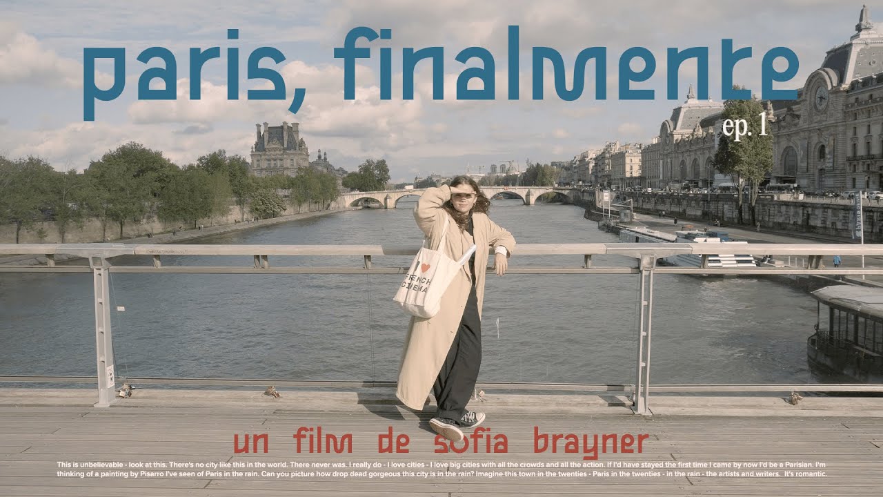 Minha Primeira Vez em Paris 🇫🇷 | Paris Memoir (Ep. 1)