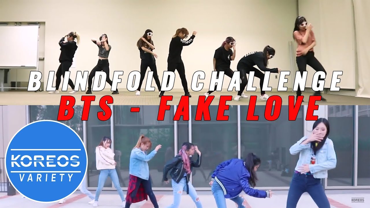 [Koreos Variety] S2 EP29 - Blindfolded BTS - Fake Love (Female version)