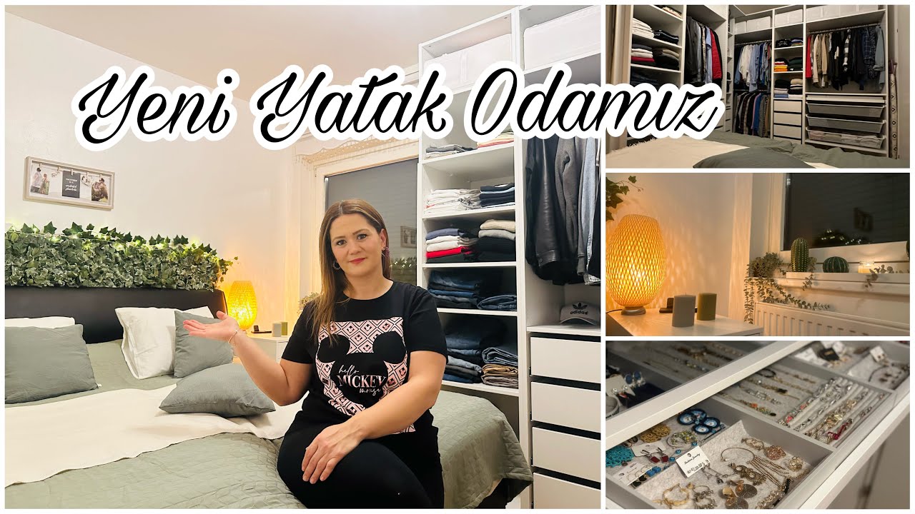 Yeni Yatak Odamız| İkea Pax| Dolap Düzeni ve Dekor @yasemin-turgut