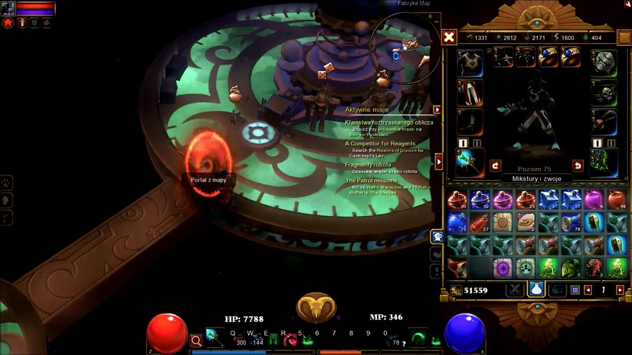 Torchlight 2:SynergiesMod:Rekordy + mapa 105 lv