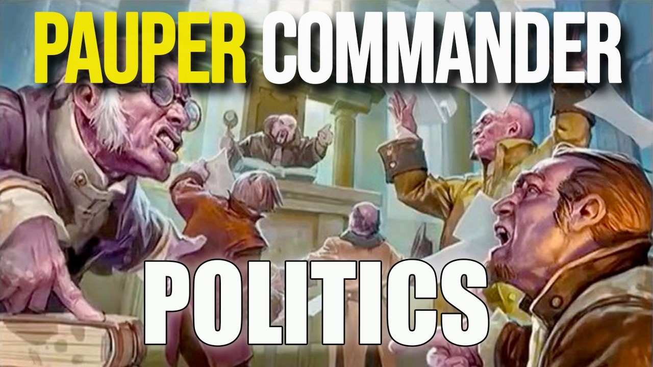 Единственная дискуссия о политике в Pauper Commander, которая вам когда-либо понадобится!