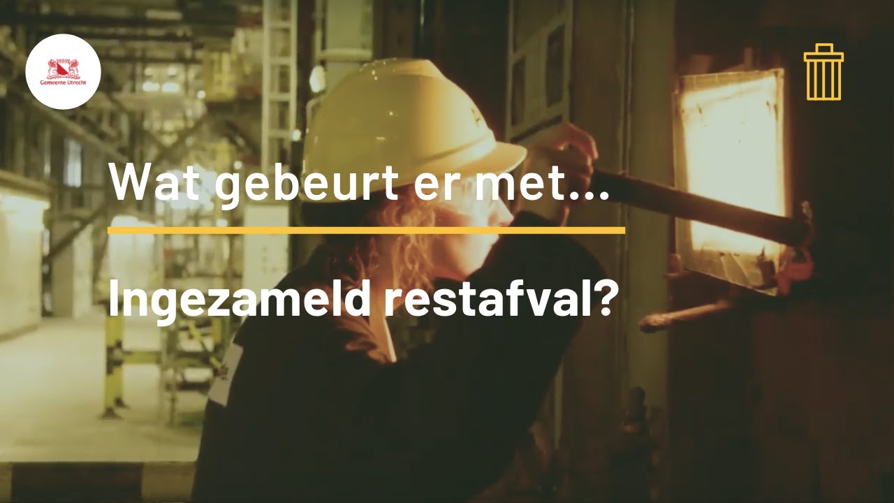 Wat gebeurt er met ingezameld restafval?