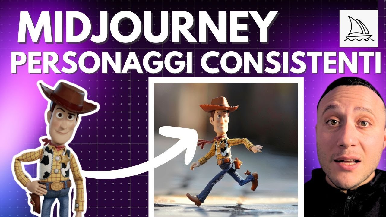 MIDJOURNEY: personaggi coerenti NOVITA' - CREF e CW 😍
