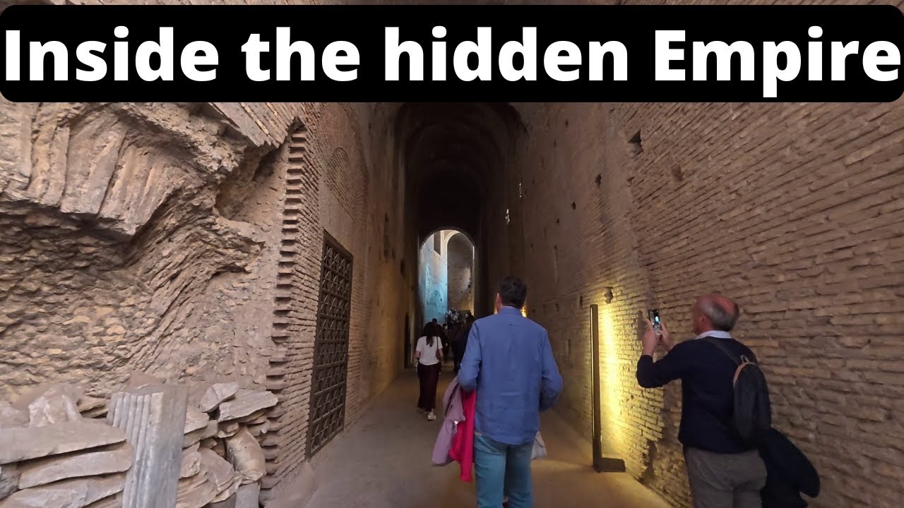 Rome Italy, Tour of inside the Empire, Captioned video of ancient Rome