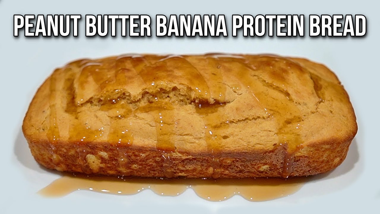 Peanut Butter Banana Protein Bread | Easy Must Try Recipe!