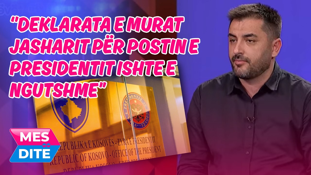 “Deklarata e Murat Jasharit për postin e presidentit ishte e ngutshme” – Imeri