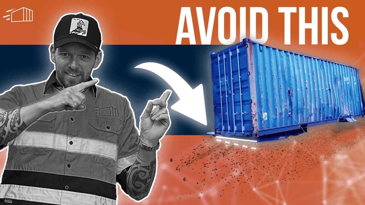 How to Place a Shipping Container Correctly (Don’t Just Drop It!)
