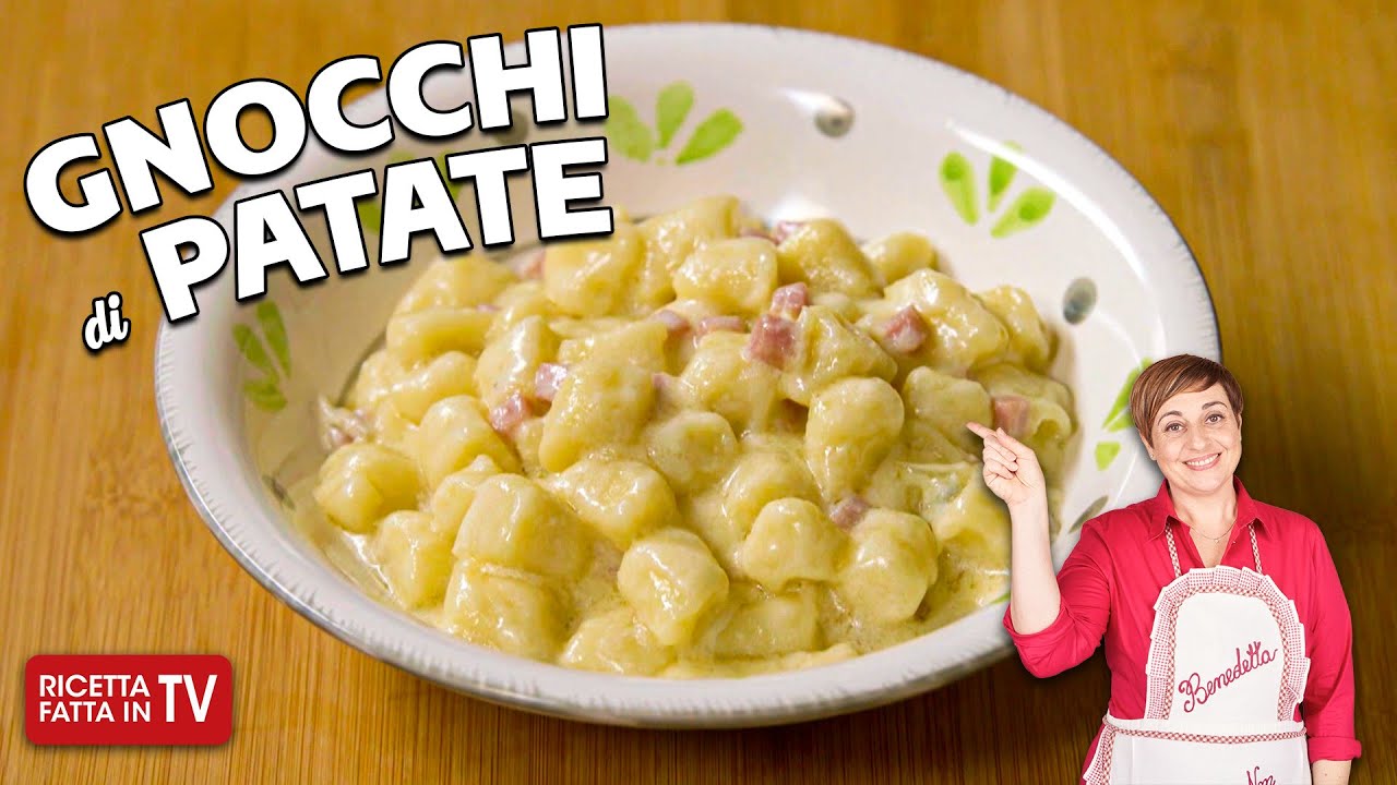 GNOCCHI DI PATATE di Benedetta Rossi - Ricetta TV Fatto in Casa per Voi