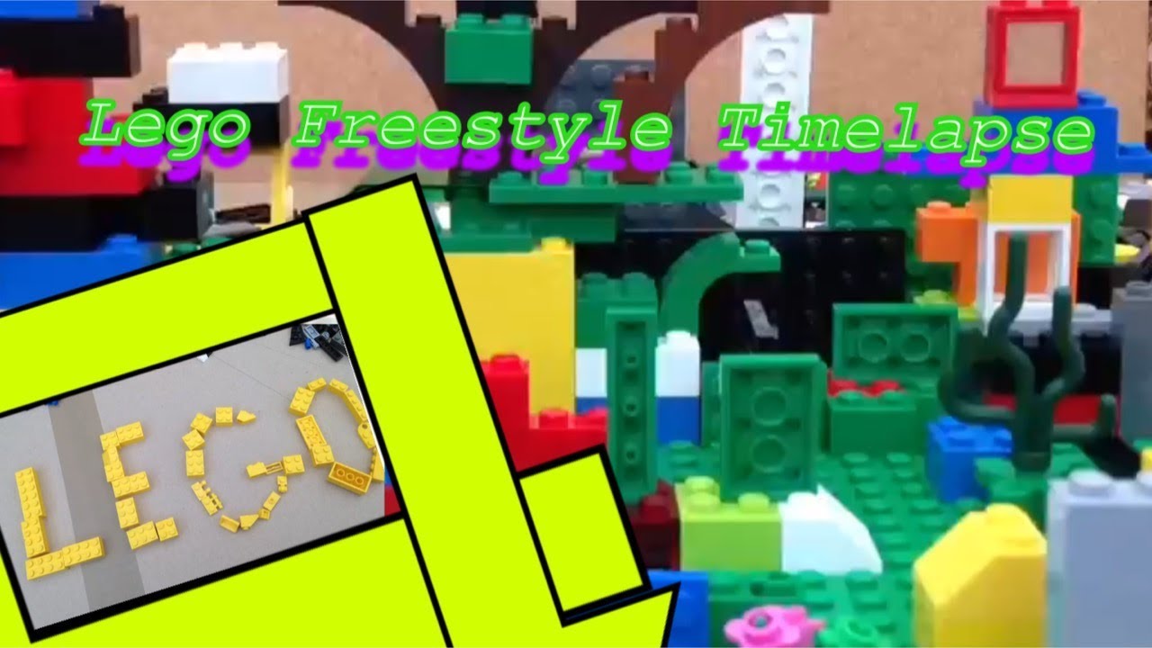 Lego freestyle Timelapse