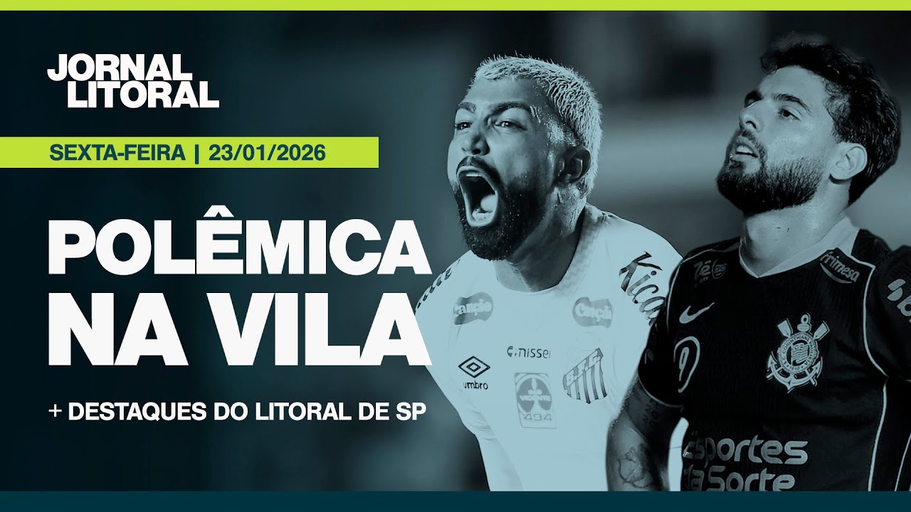 JL AO VIVO: SANTOS EMPATA COM O CORINTHIANS APÓS FALTA DUVIDOSA NO FINAL DA PARTIDA | 23.01.26