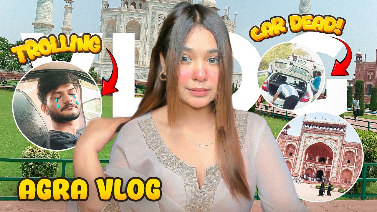 AGRA VLOG! 🔥 | My First VLOG in AGRA !!