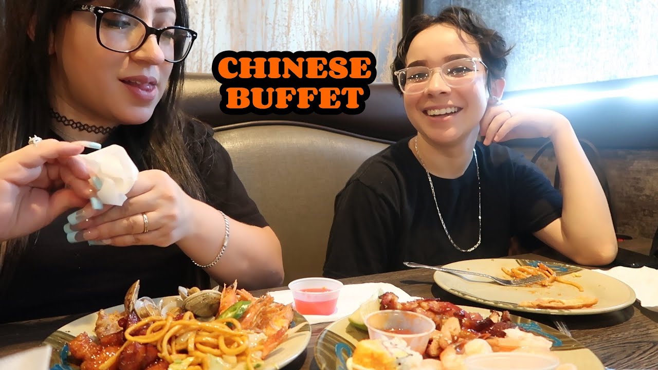 CHINESE BUFFET MUKBANG | EATING SHOW
