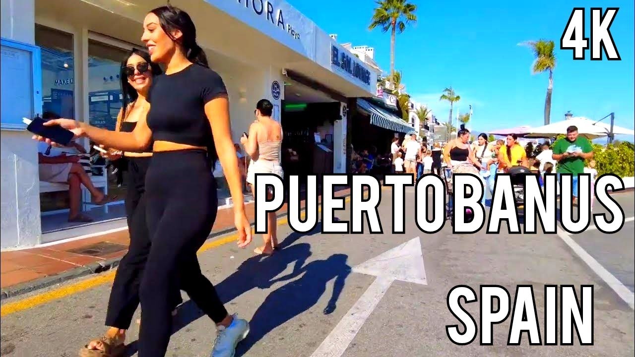 PUERTO BANUS 🇪🇦 TOP PLACES IN THE MALAGA MARBELLA ANDALUCÍA SPAIN 2023-2024 [4K]