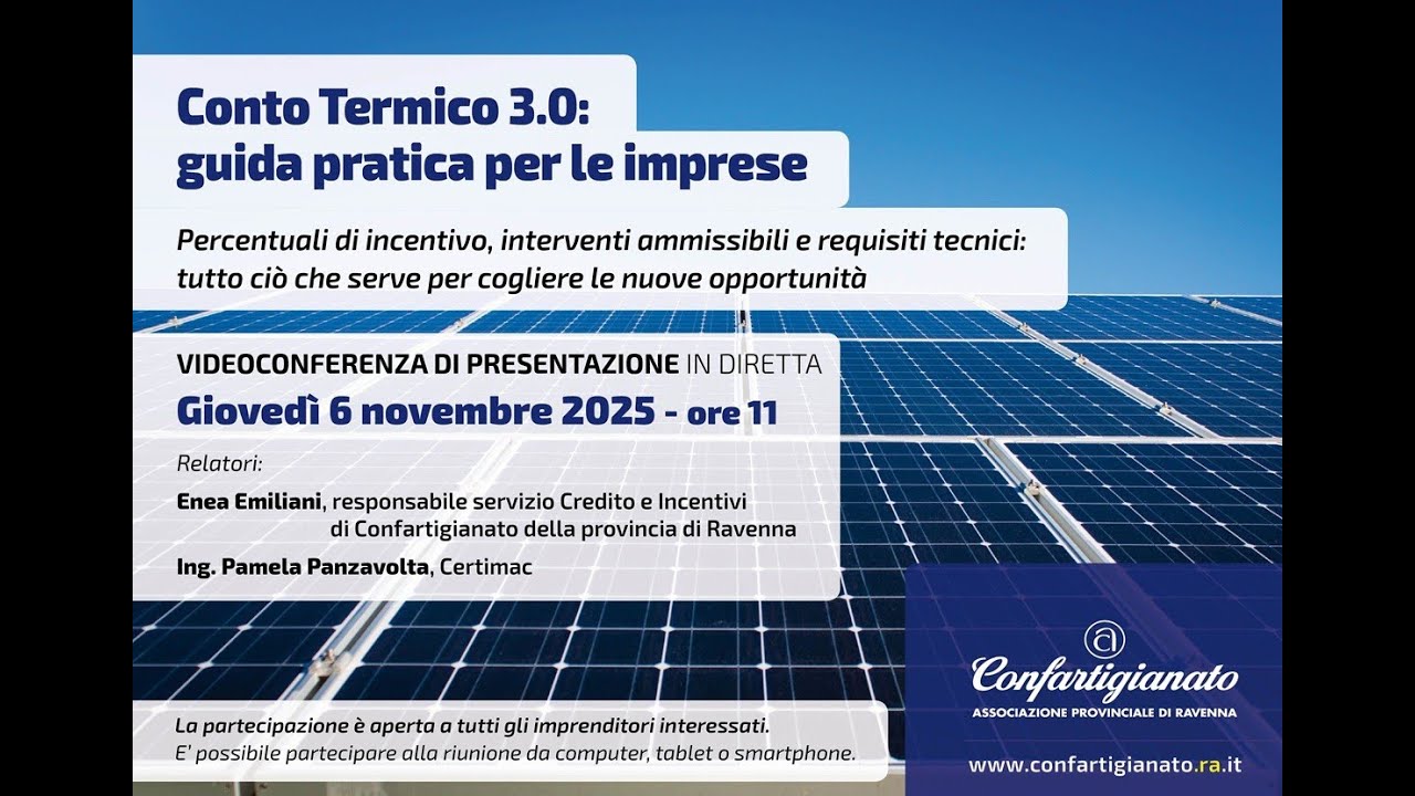 CONTO TERMICO 3.0: GUIDA PRATICA PER LE IMPRESE