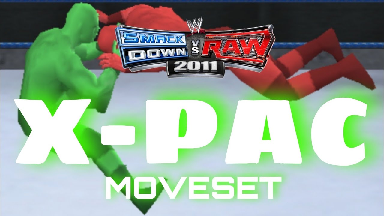 X-Pac Moveset for SvR 2011 PSP